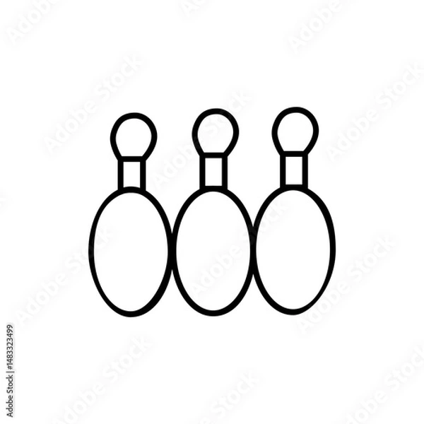 Fototapeta sports icon vector elements