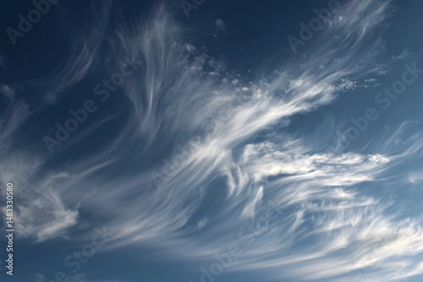 Fototapeta 015-049-Clouds-248-_Wispy_clouds_forming_intricate_patterns._