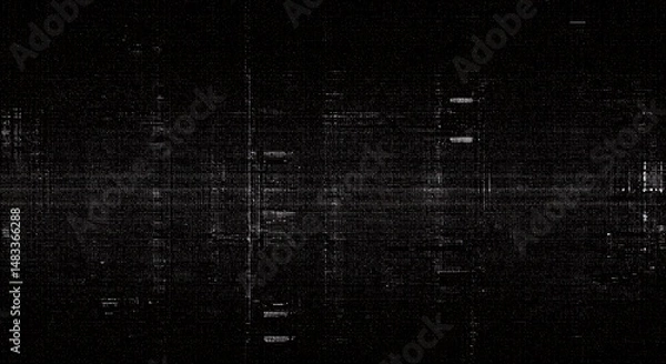 Obraz Digital Static: Midnight Echoes