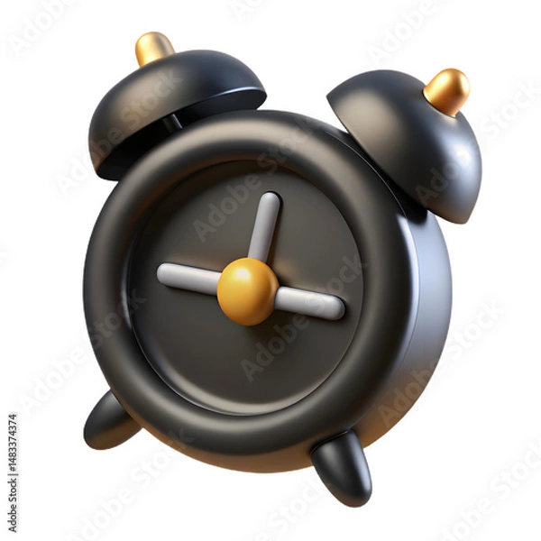 Obraz alarm clock isolated on white