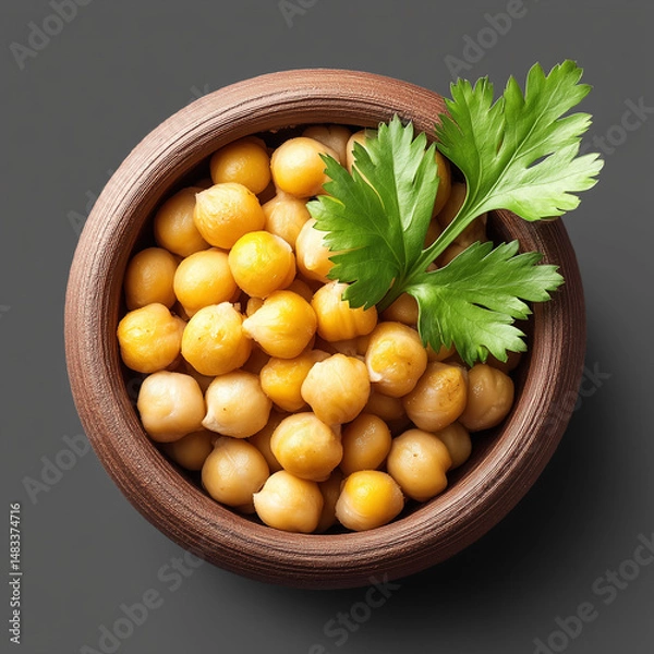 Obraz Fresh ripe orange apricots in a wicker basket