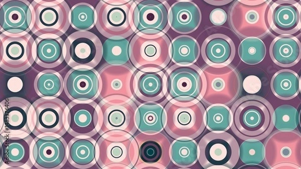 Fototapeta circle motif, circle pattern, symmetrical, circle lines, wall wallpaper, HD