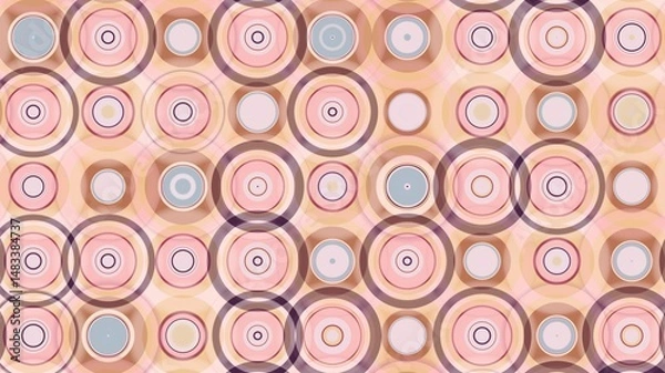 Fototapeta circle motif, circle pattern, symmetrical, circle lines, wall wallpaper, HD