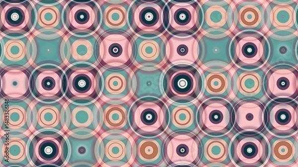 Fototapeta circle motif, circle pattern, symmetrical, circle lines, wall wallpaper, HD