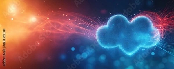 Fototapeta Cloud Computing