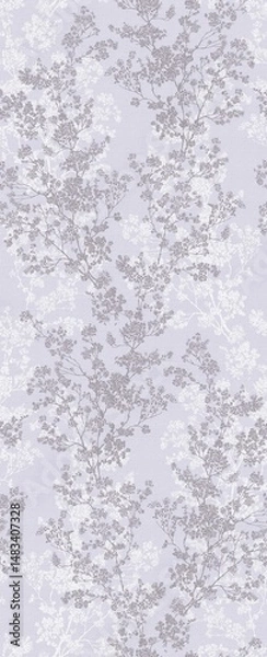 Obraz Masterful Handmade Floral Scroll Pattern Artworks