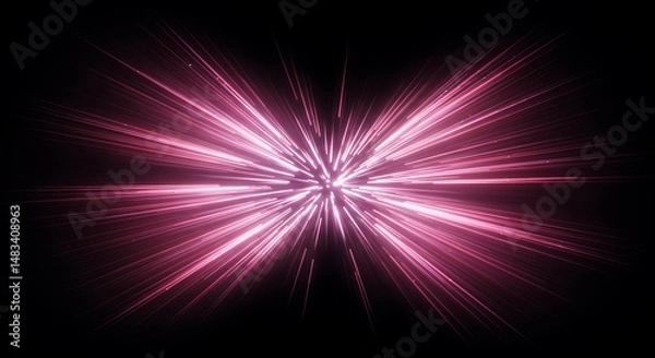 Fototapeta Crimson Nova