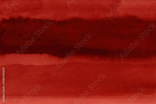 Fototapeta Deep watercolor background with cool contrast