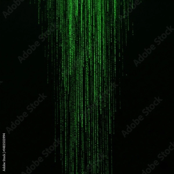 Obraz binary code background