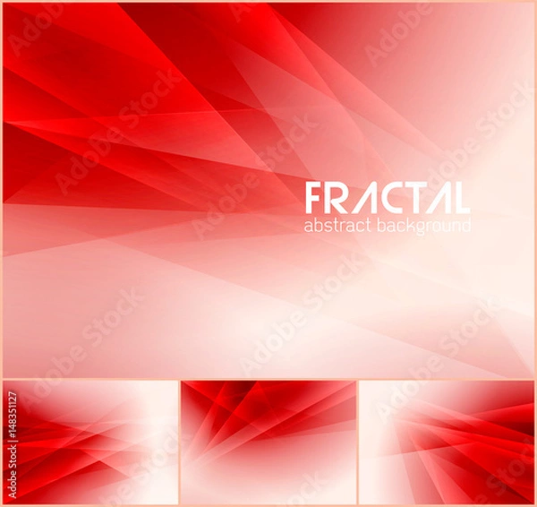Fototapeta Fractal abstract background