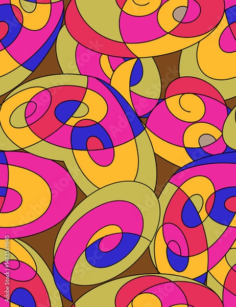 Obraz Abstract Pattern Geometric color