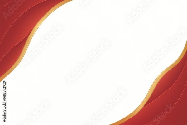 Fototapeta Elegant corner background with sharp edge