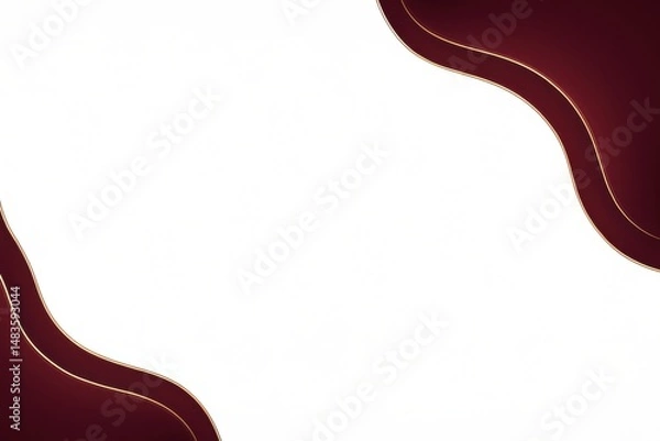 Fototapeta Elegant corner background with clean lines