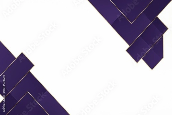 Fototapeta Elegant corner background with clean lines