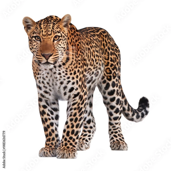 Obraz Tiger isolated on transparent background