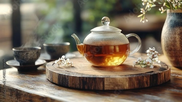 Obraz Warm tea ceremony