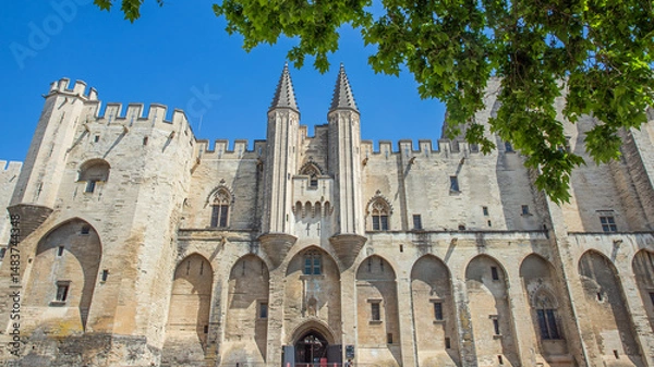 Fototapeta Palais des Papes-Avignon.