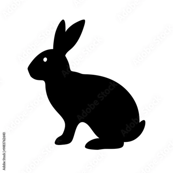 Fototapeta Jumping Rabbit: The Agile and Adorable Hopper