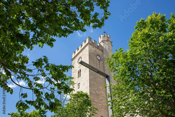 Fototapeta Avignon, tour horloge.