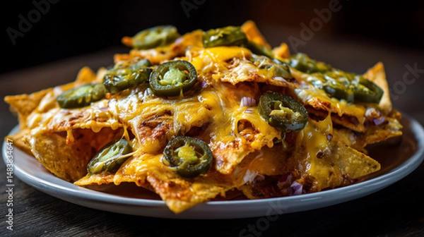 Obraz pork chop with mushrooms