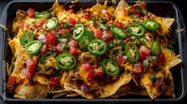 Obraz pizza with mushrooms