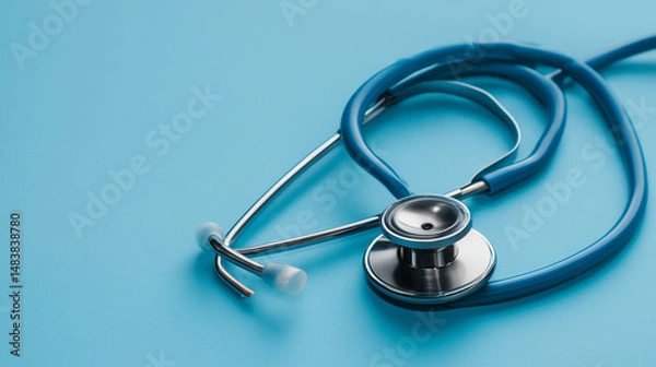 Obraz stethoscope on white background