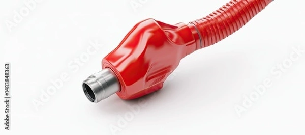 Obraz Red Fuel Nozzle Component