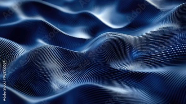 Obraz abstract blue background with lines