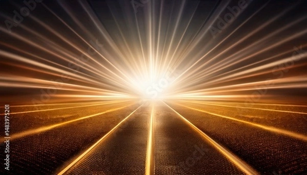 Fototapeta background with light