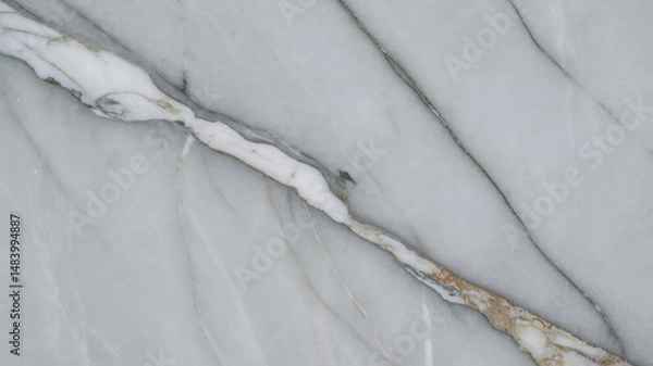 Fototapeta snow on the window