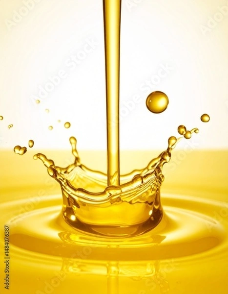 Obraz 黄色の液体