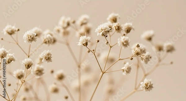 Obraz Dried Flower Delicatesse: A Gentle Stillness