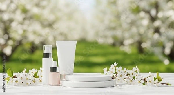 Obraz Spring Bloom Skincare Ritual
