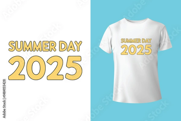 Obraz Vector summer t shirt design