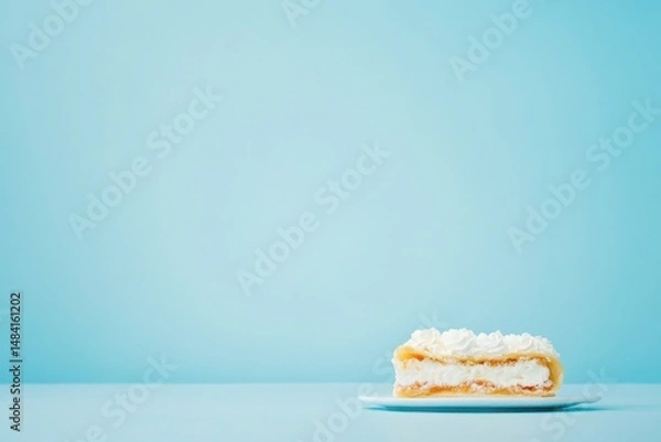 Obraz quesadilla with blue background