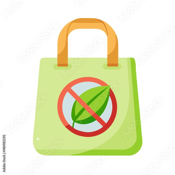 Obraz green lock icon