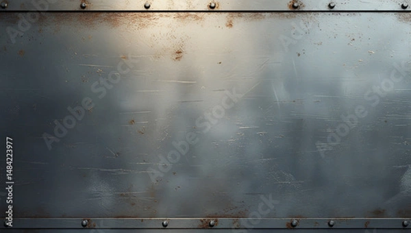 Obraz Rusty metal steel texture background