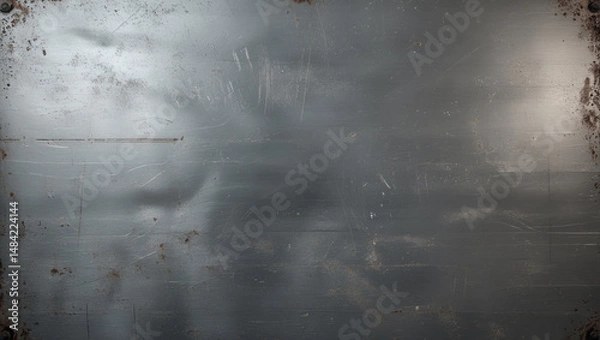 Obraz Rusty metal steel texture background