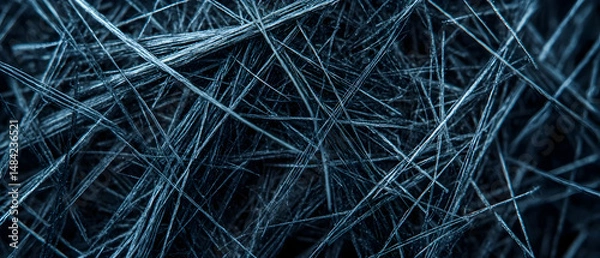 Fototapeta Abstract Dark Blue Geometric Structure