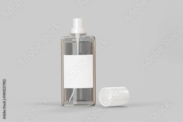 Fototapeta Perfume Bottle Mockup. 3D Render