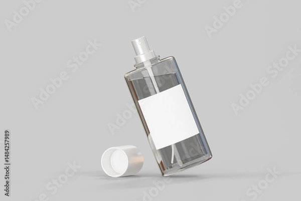 Fototapeta Perfume Bottle Mockup. 3D Render