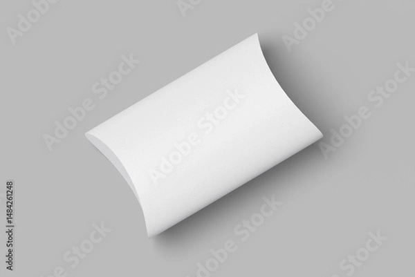 Fototapeta Pillow Box Mockup. 3D Render