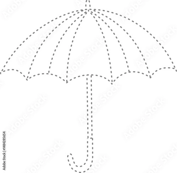 Obraz Tracing umbrella 