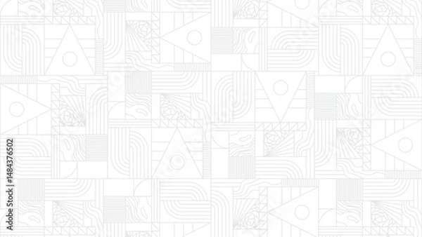 Fototapeta frsvn pattern design line white background