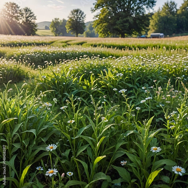 Fototapeta corn field in the summer