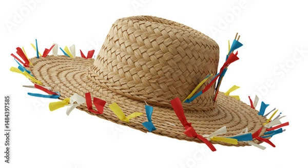 Fototapeta CHAPÉU DE PALHA