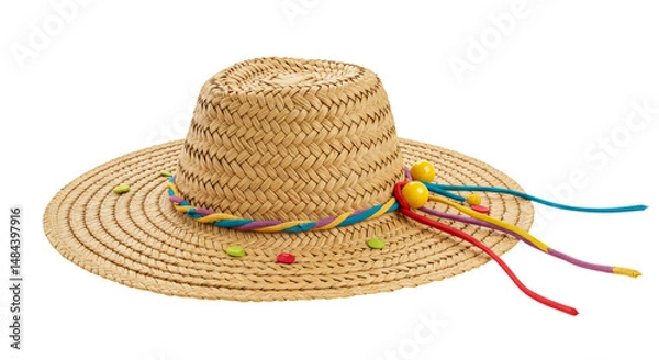 Fototapeta CHAPÉU DE PALHA