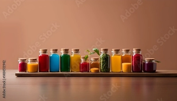 Obraz Hope for a Greener Future: Solar Energy's Bright Reflection