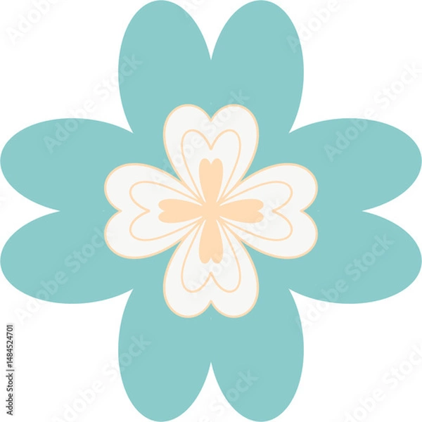 Obraz flower vector illustration