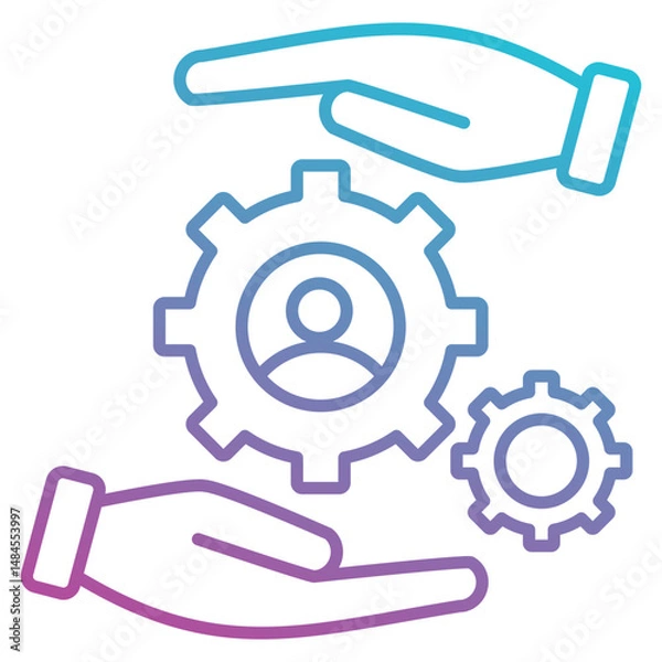 Obraz personalization icon element for design